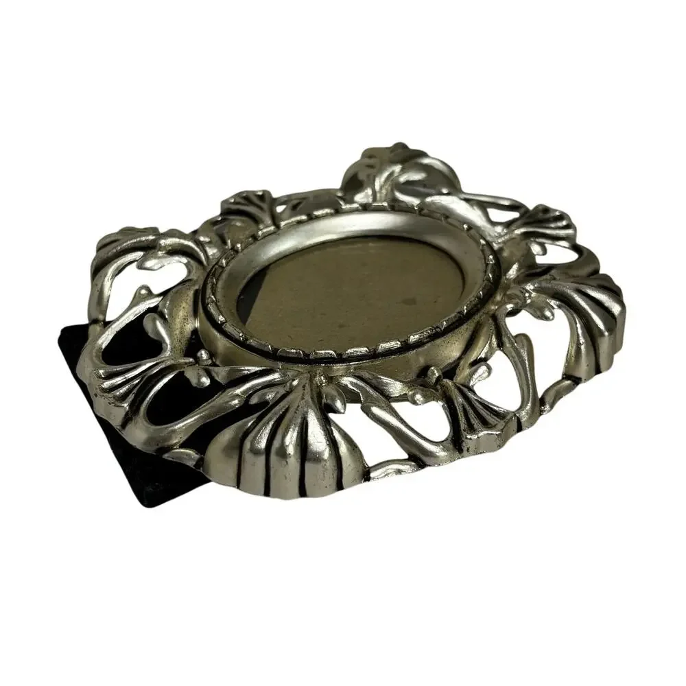 Vintage silver tone